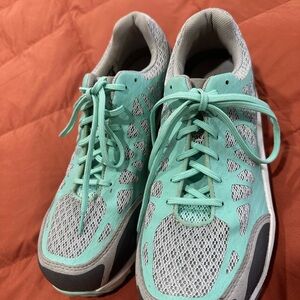 Red Wing Sneakers in Mint and Gray